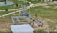 100. Yıl Kent Parkı Festival İçin Hazır! Dev Sahnenin Kurulumu Başladı