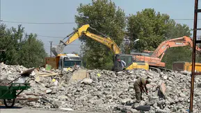 Malatya Küçük Sanayi Sitesi'nde Yıkım Devam Ediyor!
