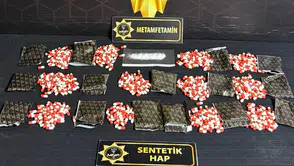 903 Sentetik Ecza Hapı Ele Geçirildi: 8 Şüpheli Tutuklandı