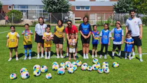 UEFA Playmakers Malatya'da Başladı: Minik Kızlar Futbolla Tanışıyor