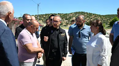Vali Yavuz Doğanşehir’de Deprem Konutlarını ve Devam Eden Projeleri Yerinde İnceledi