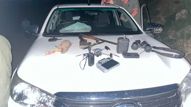 Malatya'da yasa dışı avcılığa karşı başarılı operasyon: İki kişi suçüstü yakalandı.