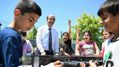 Yeşilyurt’ta Çocuklar İçin Unutulmaz Gün! Okul Bahçesi Şenlik Alanına Dönüştü