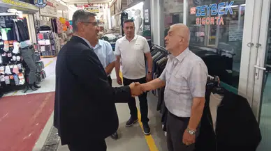 Yüksel Duman Geçici Ticaret Merkezi’nde Esnafı Dinledi: “Kalıcı Çözüm Şart”