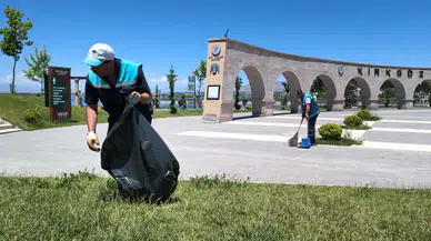 Kırkgöz Sahil Parkı Yaz Sezonuna Hazırlanıyor! Battalgazi Belediyesi’nden Kapsamlı Temizlik Hamlesi