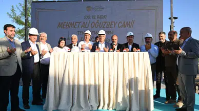 100. Yıl Kent Parkı'nda Cami İnşaatı Başladı!