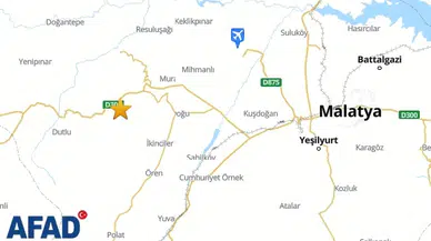 Malatya'da Korkutan Deprem! Akçadağ'da 4.1 Büyüklüğünde Sarsıntı