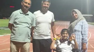 Malatyalı Sporcudan Çifte Zafer! Melike Beril Alçık Türkiye Şampiyonası'na Damga Vurdu