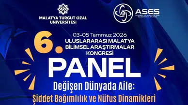 Malatya'da Aile ile Toplumsal Sorunlar Paneli, Bilim İnsanlarıyla Tartışılacak