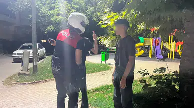 Malatya'da Park ve Bahçelerde Huzur Uygulaması! Aranan Şahıs Polis Denetiminde Yakalandı