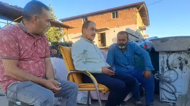 Hurdacılar Sitesi'ndeki Yangının Ardından MESOB'dan Esnafa Moral Ziyareti