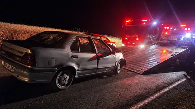 Darende'de Korkutan Kaza! Karşı Şeride Geçen Otomobil Ortalığı Savaş Alanına Çevirdi: 5 Yaralı