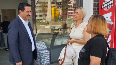 Yeni Çarşıda Hareketlilik Başladı: Başkan Taşkın Esnafı Ziyaret Etti