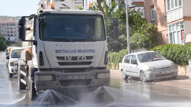 Battalgazi’de Mahalle Mahalle Temizlik Seferberliği Sürüyor