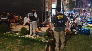 Malatya'da NARKOALAN-3 Uygulaması: Park ve İş Yerlerinde Denetim, Uyuşturucu Ele Geçirildi