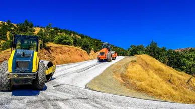 Pütürge’de 14 Kilometrelik Yol İçin Yoğun Mesai: Bölge Ulaşımında Yeni Dönem
