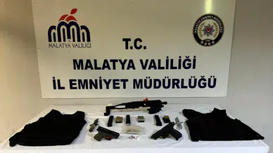 Malatya’da Aranan 4 Şüpheli Yakalandı! Aramalarda Dikkat Çeken Malzemeler Ele Geçirildi