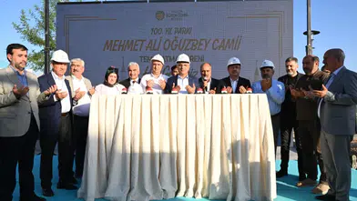 100. Yıl Kent Parkı'nda Cami İnşaatı Başladı!