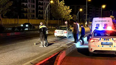 Malatya Çevreyolunda Feci Kaza: Karşıya Geçmek İsterken Canından Oldu