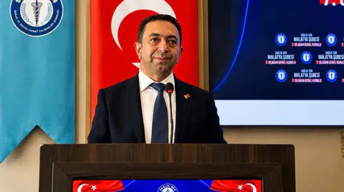 Sağlık-Sen Malatya'da Hasan Ulutaş Yeniden Başkan Seçildi