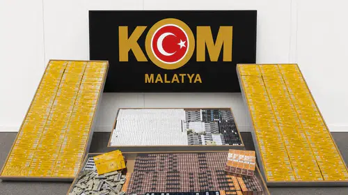 Malatya'da Kaçak Sigara Operasyonu! Binlerce Paket Kaçak Ürün Ele Geçirildi