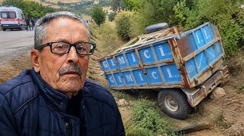 78 Yaşındaki Emekli Polis Traktör Kazasında Yaşamını Yitirdi