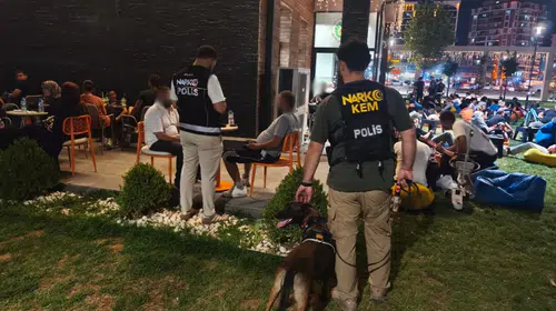 Malatya'da NARKOALAN-3 Uygulaması: Park ve İş Yerlerinde Denetim, Uyuşturucu Ele Geçirildi