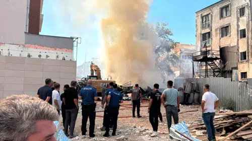 Malatya’da Yangın Paniği! İşçilerin Konteynerleri Kullanılamaz Hale Geldi