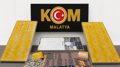 Malatya'da Kaçak Sigara Operasyonu! Binlerce Paket Kaçak Ürün Ele Geçirildi