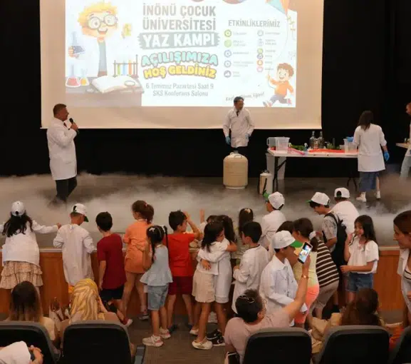 İnönü Üniversitesi'nde Bilim Dolu Yaz Kampı Başladı!