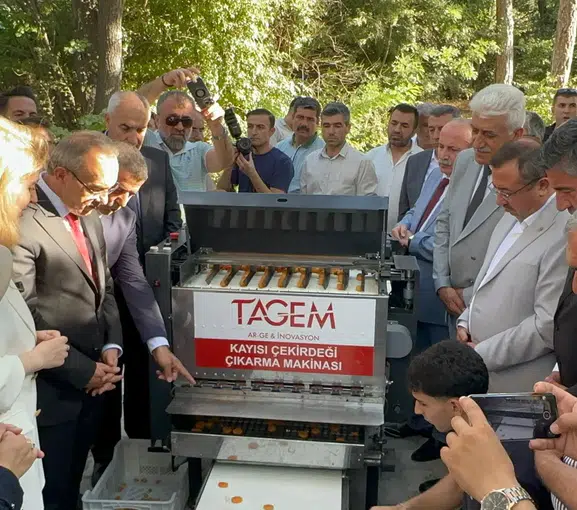 Kayısıda Devrim Niteliğinde Makine: 16 İşçinin İşini Tek Başına Yapıyor