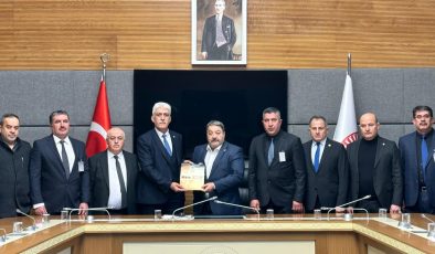 Ziraat Odaları, Fendoğlu’nu Ziyaret Etti