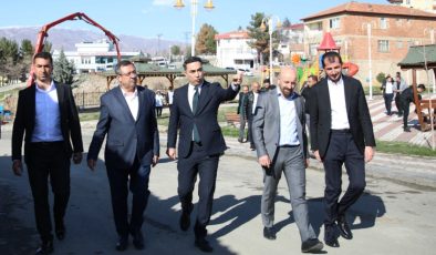 Ak Parti İl Başkanı Ali Bakan Doğanyol’a Giderek Sorunları Yerinde Dinledi