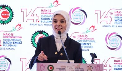 Bakan Göktaş, 14. Uluslararası Kadın Emeği Buluşmasına Katıldı