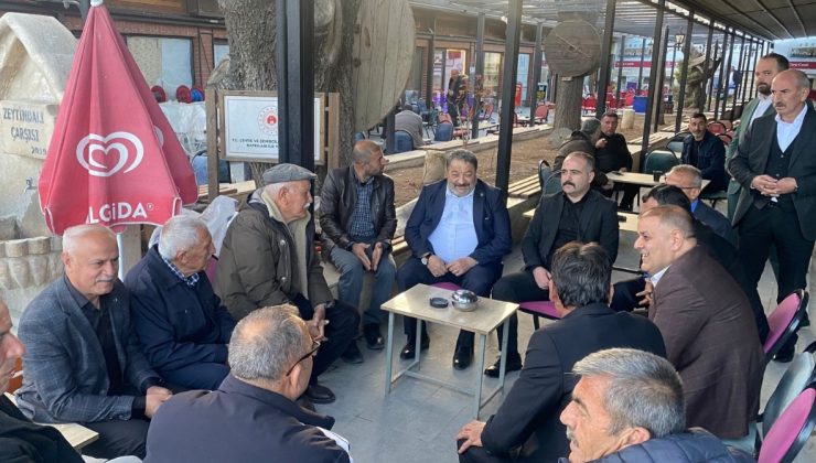 MHP Milletvekili Mehmet Fendoğlu Akçadağ’ı Ziyaret Etti!