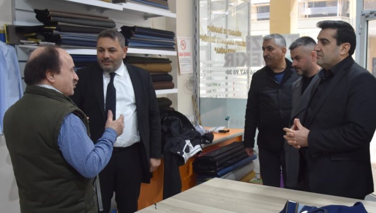 MTSO Başkanı Sadıkoğlu, MATİM İş Merkezi Esnafını Dinledi