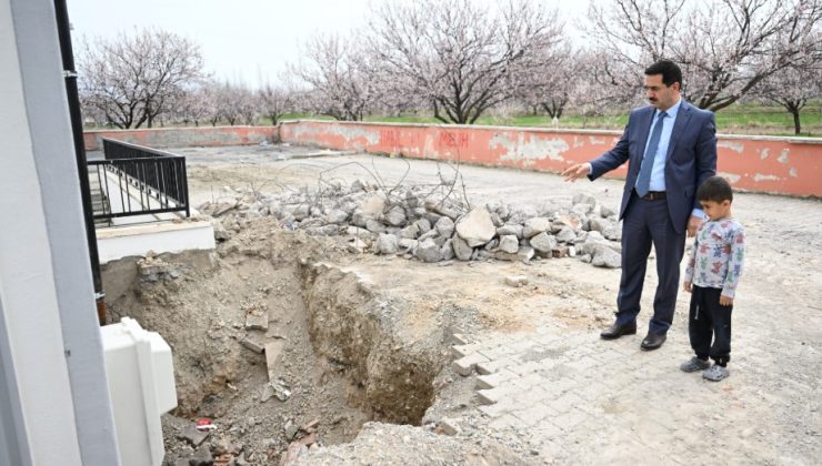 Bayram Taşkın’ın Seçim Vaadi Olan Taziye Evlerinin İnşaatı Battalgazi’de Başladı!
