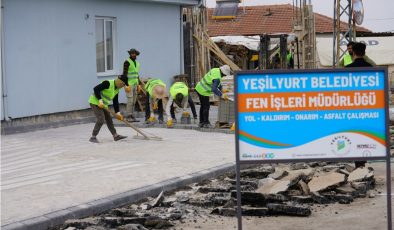 Yeşilyurt Belediyesi, Samanköy Yollarını Yeniliyor!