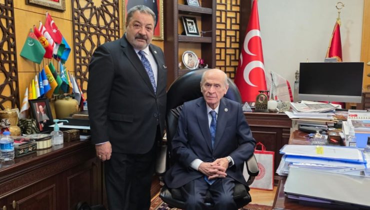 Fendoğlu, MHP Lideri Bahçeli’yi Makamında Ziyaret Etti