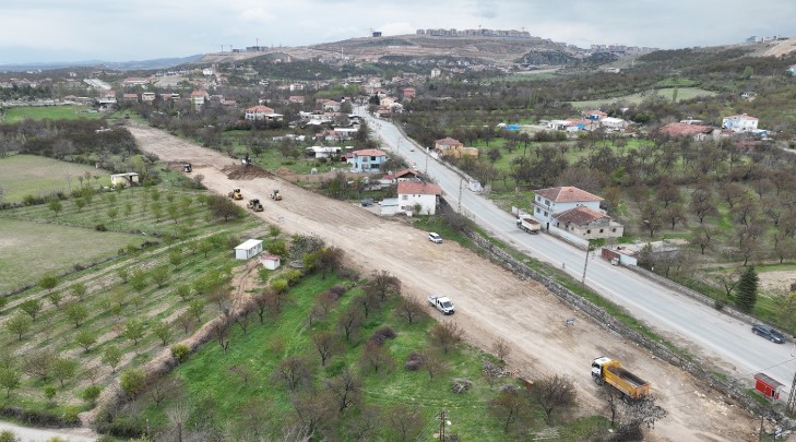 Büyükşehir’den Gelinciktepe TOKİ’ye 2 Km’lik Yeni Yol!