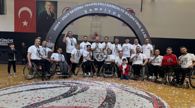 MBB Tekerlekli Basketbol Takımı 1. Lige Yükseldi