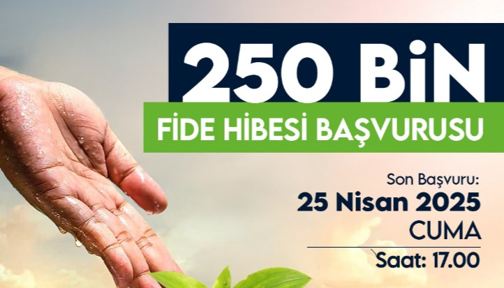 Yeşilyurt Belediyesi 250 Bin Fidan Dağıtacak!