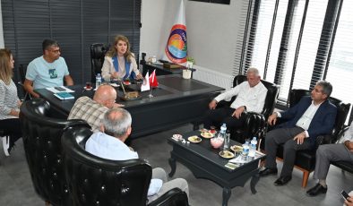 Ölmeztoprak, sulama birliklerini ziyaret etti