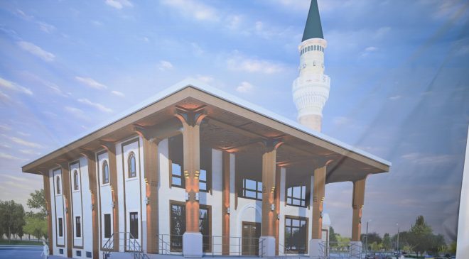 Orduzu Mehmet Turgut Camii’nin temeli atıldı