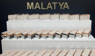 Malatya’da kaçak makaron ve alkol ele geçirildi