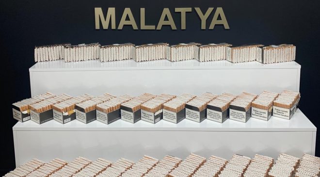 Malatya’da kaçak makaron ve alkol ele geçirildi