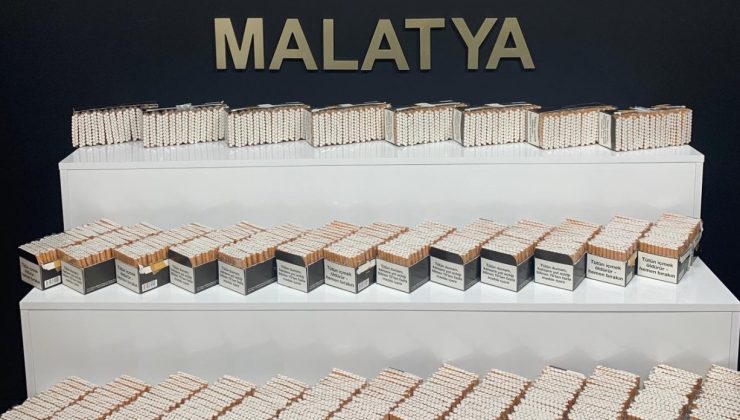 Malatya’da kaçak makaron ve alkol ele geçirildi
